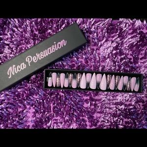 Meet Claire custom made press on nails